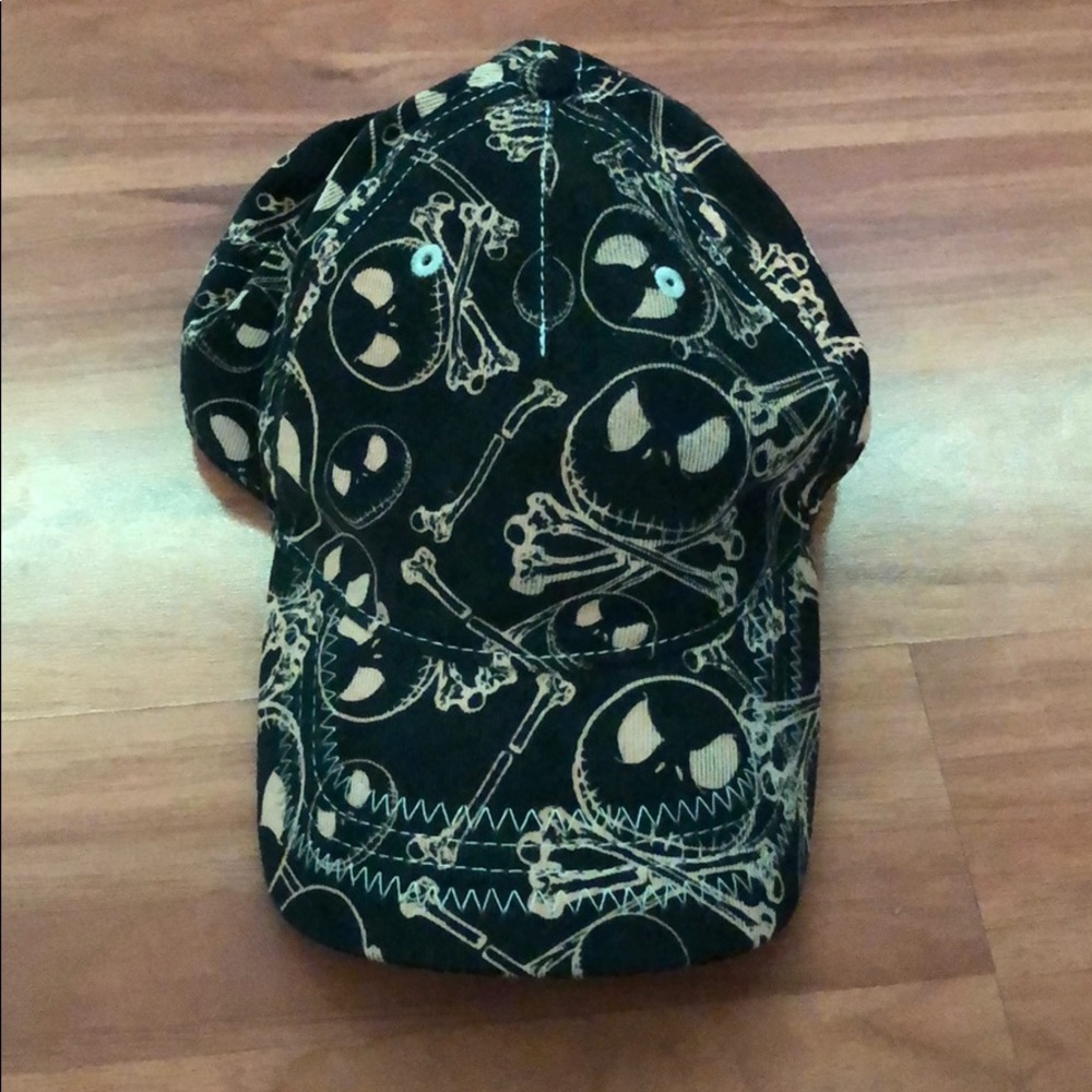 Jack Skellington Hat With Adjustable Velcro Back